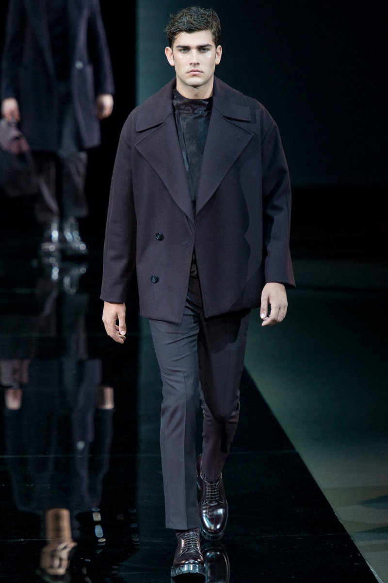 Emporio Armani Fall/Winter 2014 | Milan Fashion Week