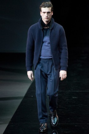 emporio armani fall winter 2014 show photos 0069