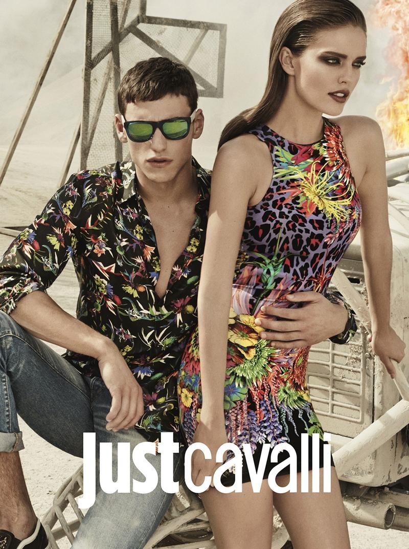 just cavalli spring summer 2014 campaign photos 0001