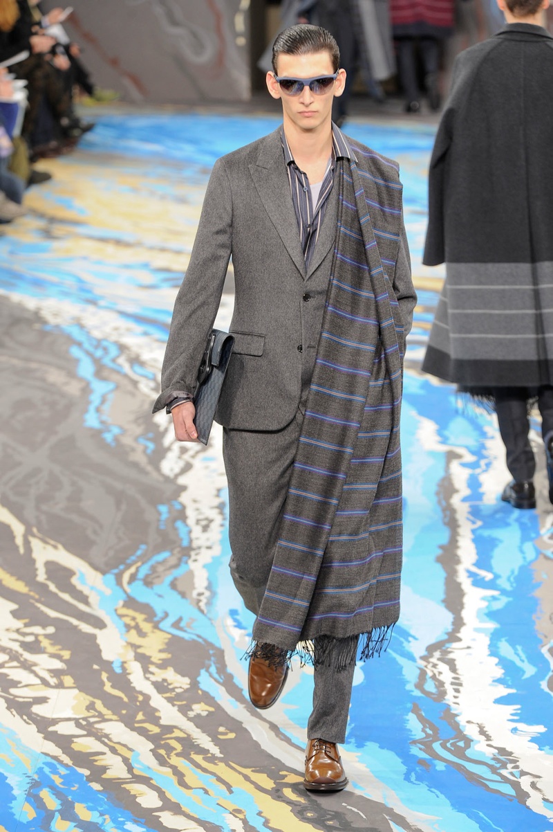 Luxury men's fashion for Fall-Winter 2014/2015 by Louis Vuitton