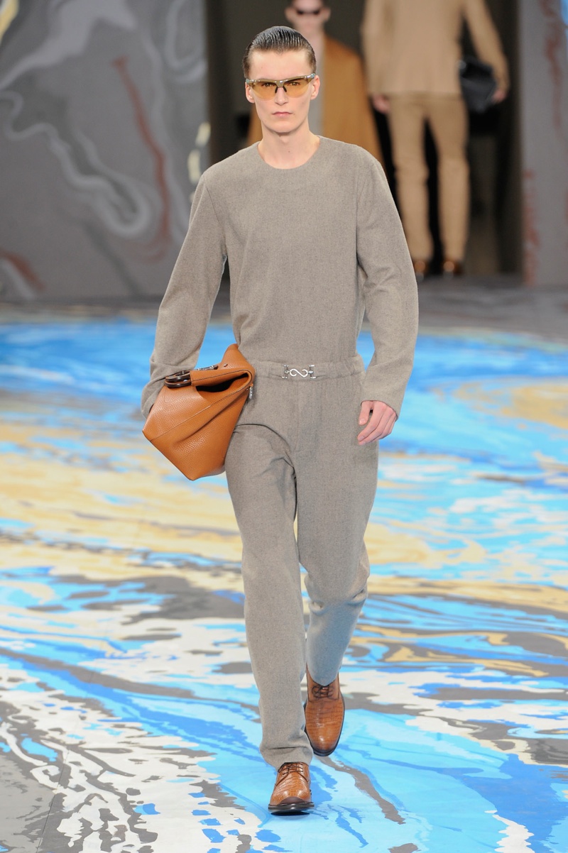 Luxury men's fashion for Fall-Winter 2014/2015 by Louis Vuitton