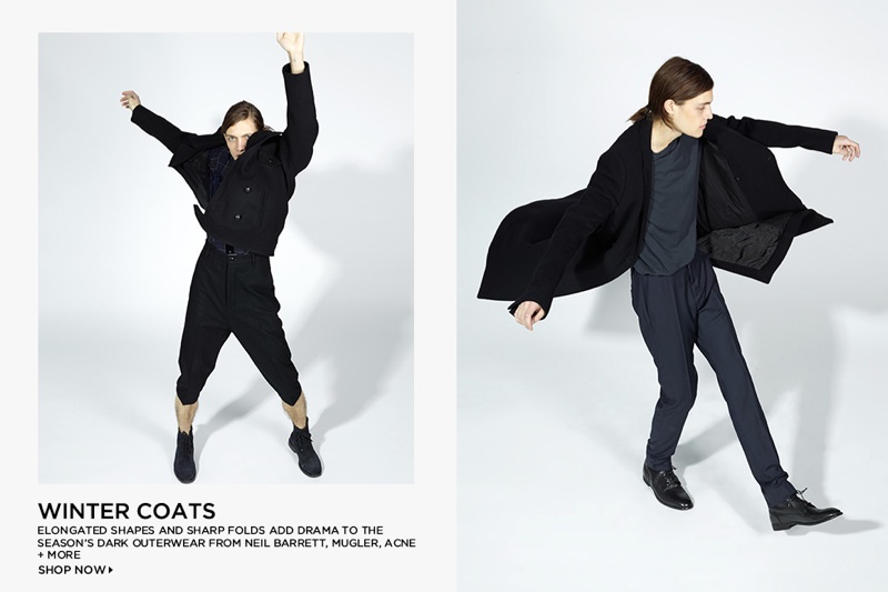 Marcel Castenmiller Dons Winter Fashions for Forward