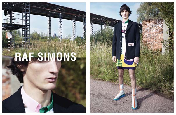 Raf Simons Spring/Summer 2014 Ad Campaign Photos