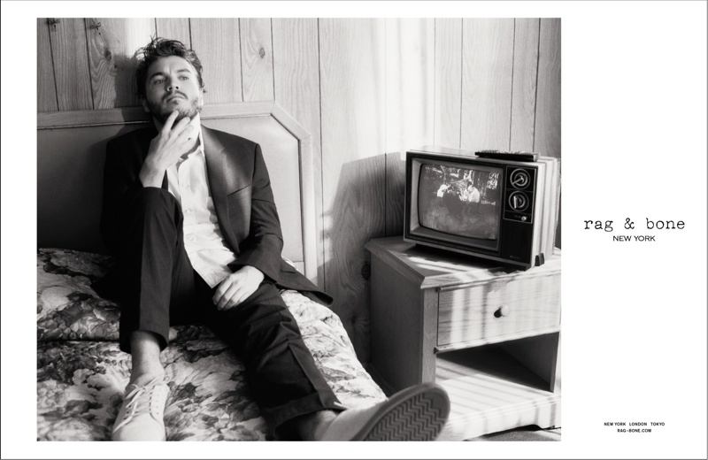 Emile Hirsch for Rag & Bone Spring/Summer 2014 Campaign