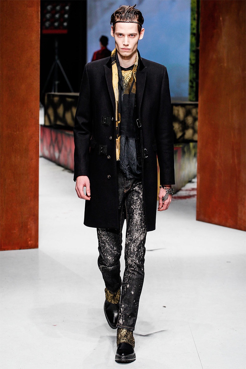 Roberto Cavalli Men Fall/Winter 2014 | Milan Fashion Week – The Fashionisto