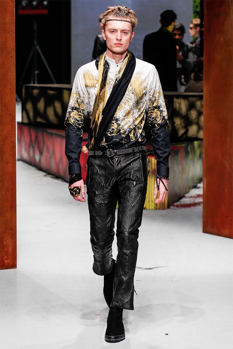 Roberto Cavalli Men Fall/Winter 2014 | Milan Fashion Week – The Fashionisto