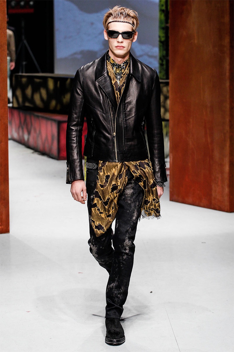 Roberto Cavalli Men Fall/Winter 2014 | Milan Fashion Week | The Fashionisto