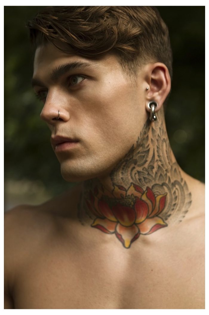 Stephen James Shows Off His Tattoos for Risbel Magazine The Fashionisto
