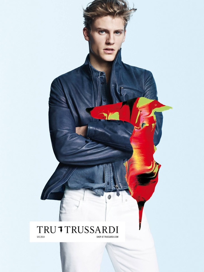 Mikkel Jensen for Tru Trussardi Spring/Summer 2014 Ad Campaign