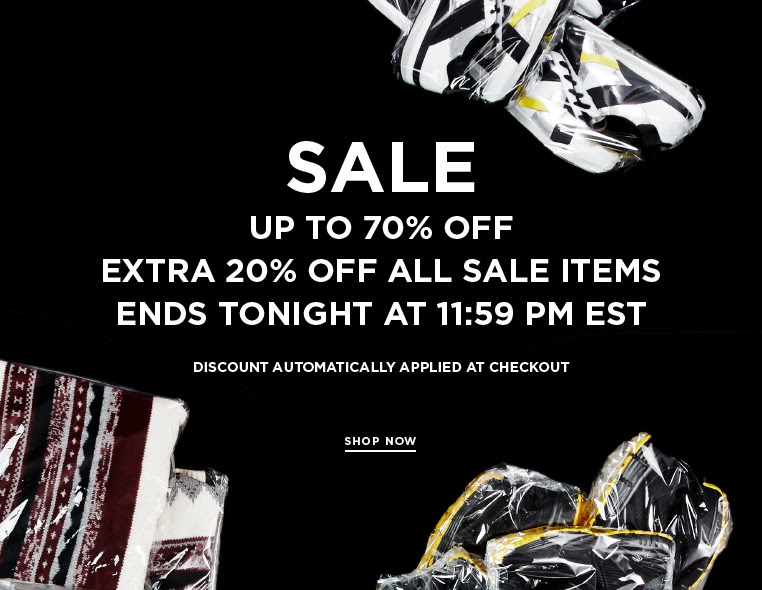 SSENSE Fall/Winter 2013 Sale Up to 70% Off + Extra 20% Off