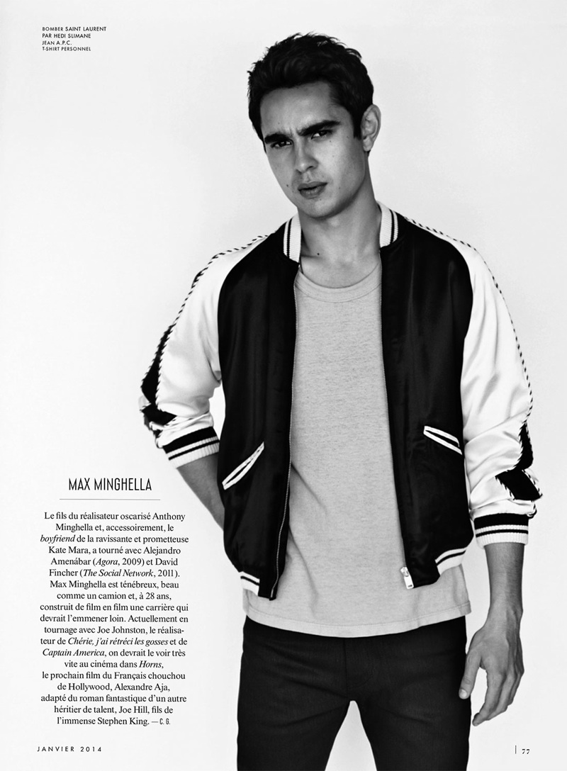vanity fair france 0003 Max Minghella
