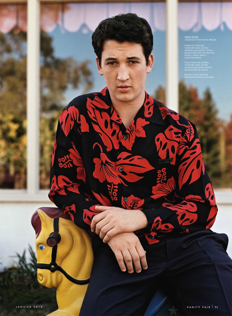 vanity fair france 0007 Miles Teller