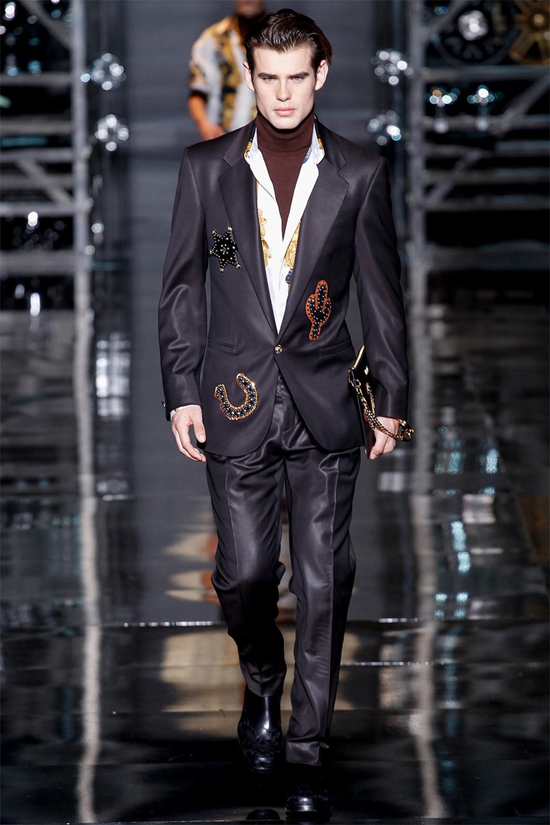 Versace Men Fall/Winter 2014 | Milan Fashion Week
