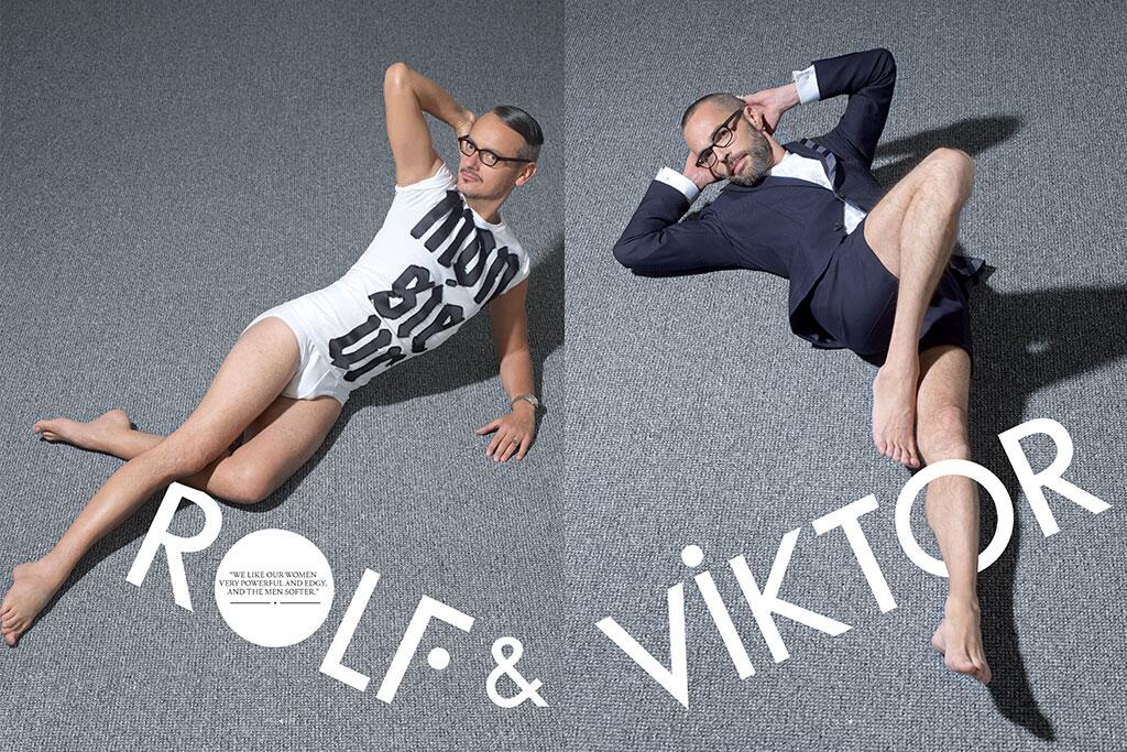 Viktor & Rolf Star in a Pin-up Story for Candy Magazine