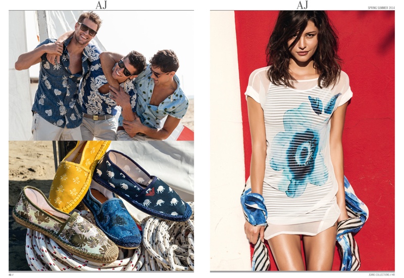 armani jeans spring summer 2014 catalogue photos 017