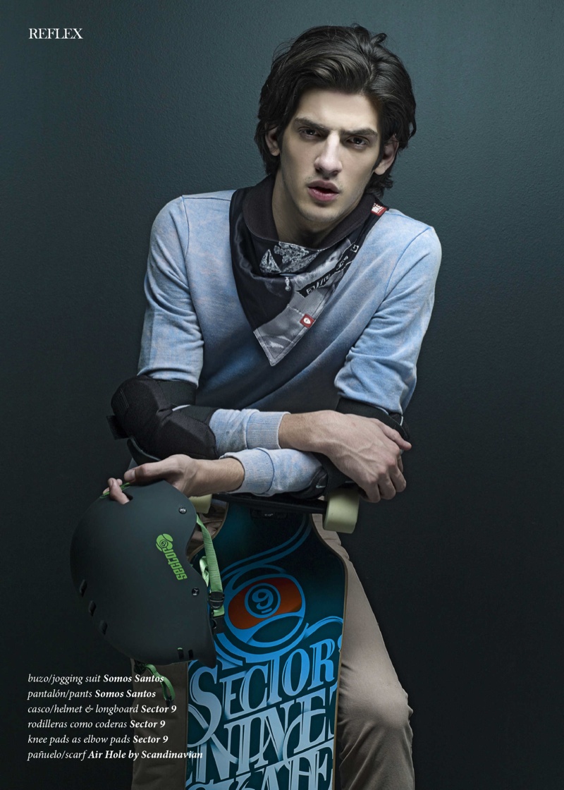Chris Garcia is a Skaterboy for Reflex Homme