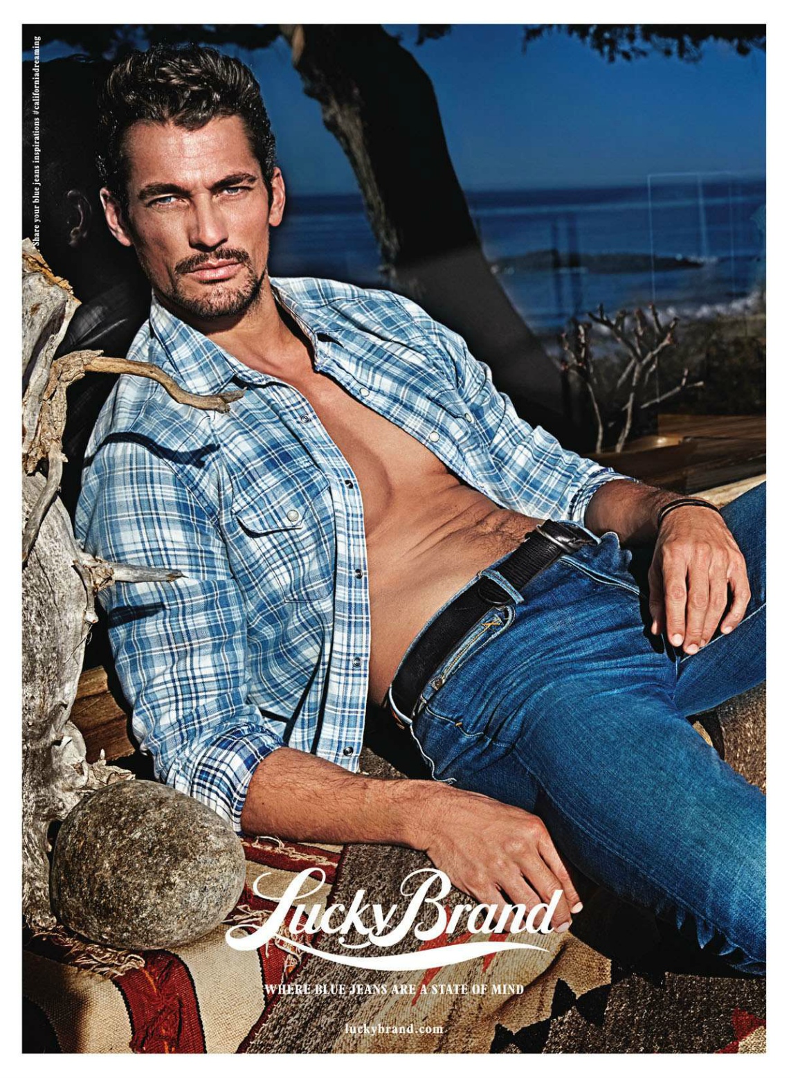 Another Photo of David Gandy for Lucky Brand S/S ’14
