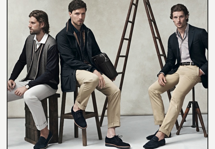 Wouter Peelen, RJ Rogenski & Will Hans for Ermenegildo Zegna Spring ...