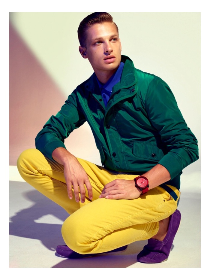 Jason Anthony, Marcel Glaser & Max Frombling Wear Colorful Spring ...