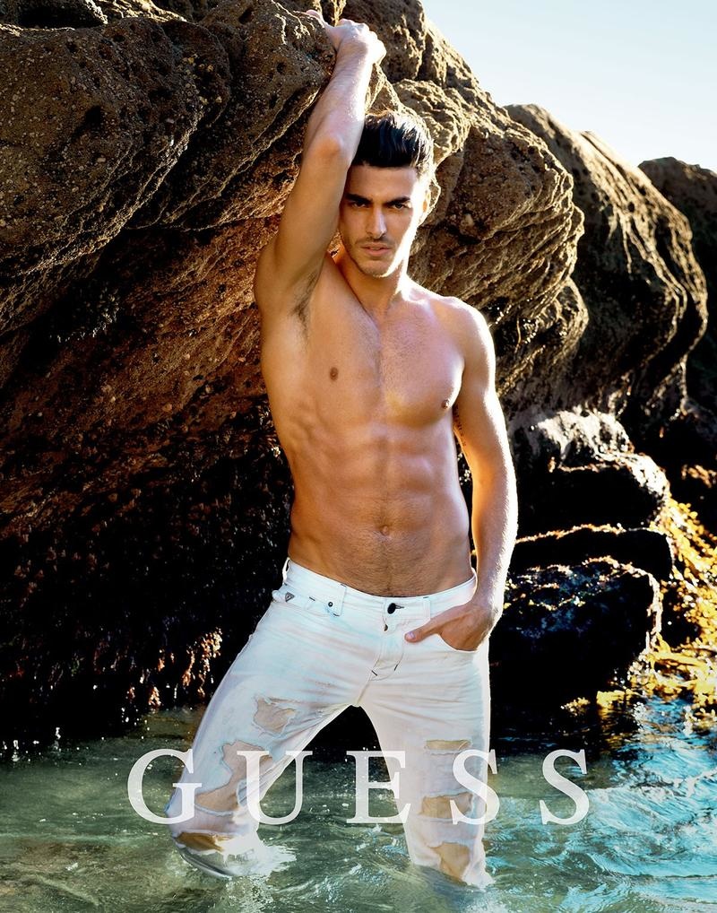 » GUESS Embraces White Hot Styles for Spring Campaign guess spring summer 2014 campaign photos 004