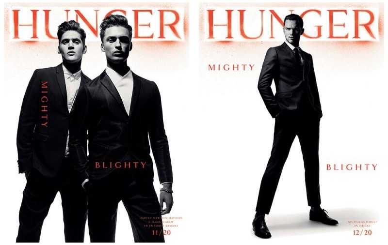 Nicholas Hoult, Sam Claflin, Isaac Carew + More Cover Hunger Magazine