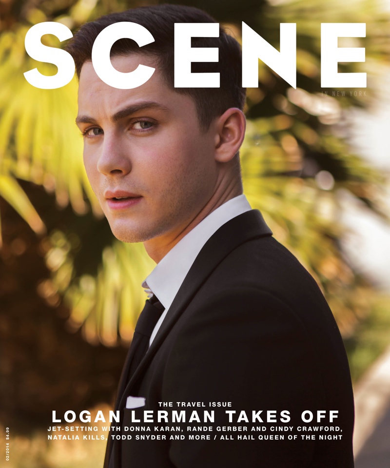 Logan Lerman for SCENE Magazine