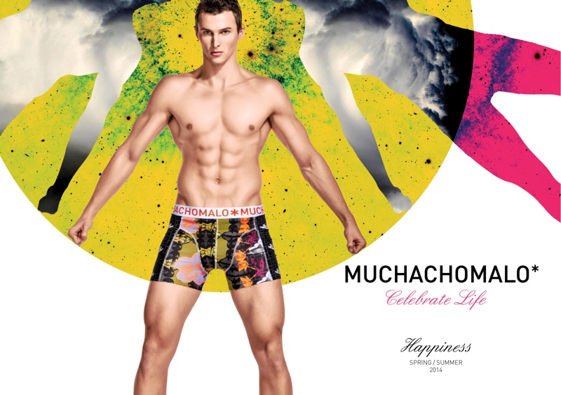 Dawid Schaffranke Models Muchachomalo’s Latest Underwear Styles in their Spring/Summer 2014 Campaign