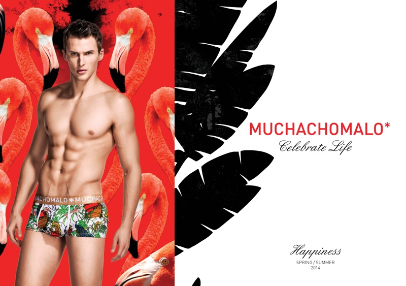 Dawid Schaffranke Models Muchachomalo's Latest Underwear Styles in their Spring/Summer 2014 Campaign