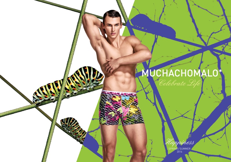 Dawid Schaffranke Models Muchachomalo's Latest Underwear Styles in their Spring/Summer 2014 Campaign