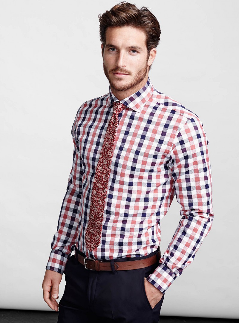 Justice Joslin Poses for Simons' Spring 2014 Lookbook – The Fashionisto