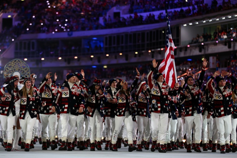 Team USA Wears Ralph Lauren for 2014 Olympic Winter Games Opening Ceremony