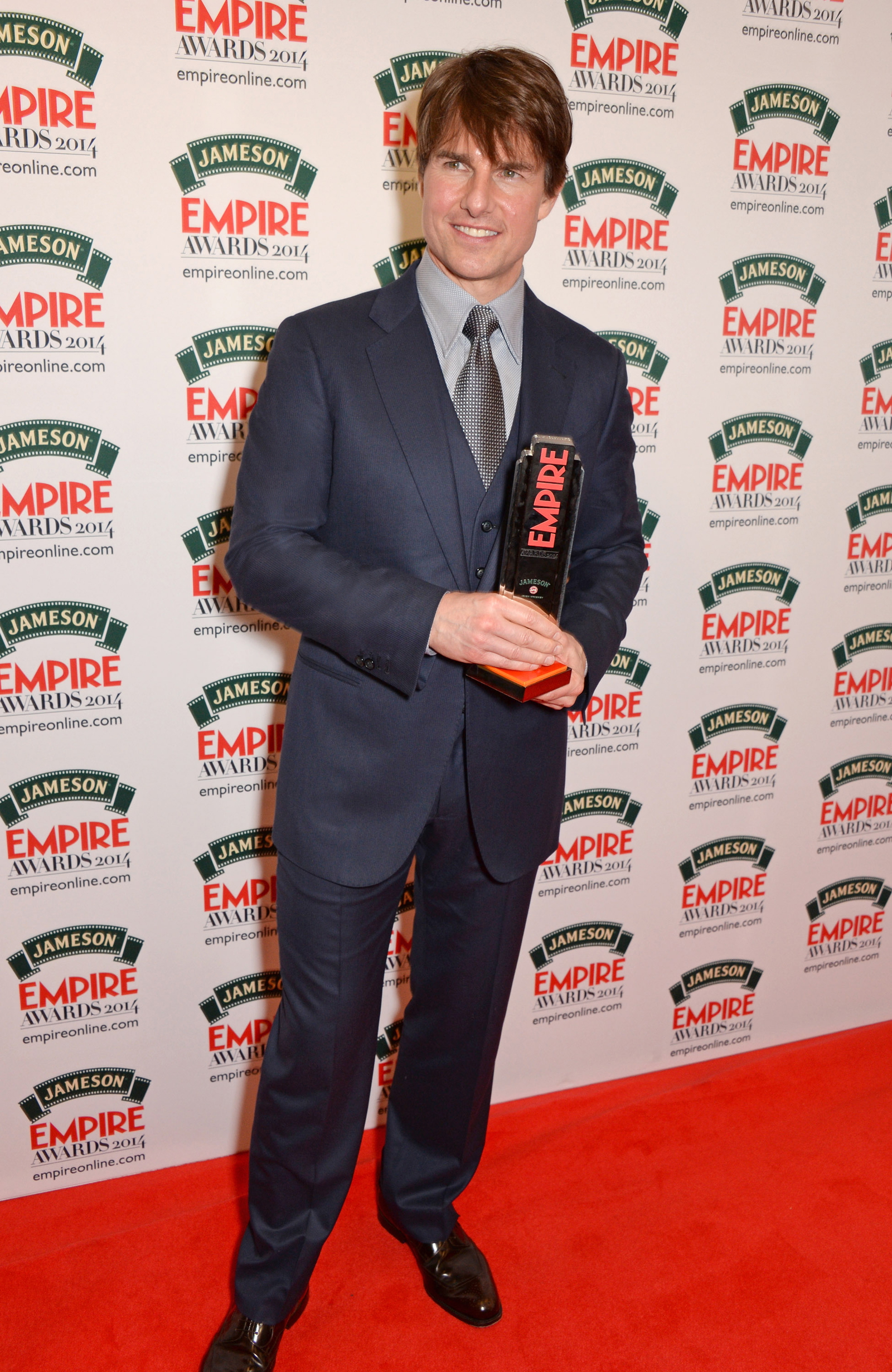 Style Watch: Tom Cruise Wears Giorgio Armani to Jameson Empire Awards