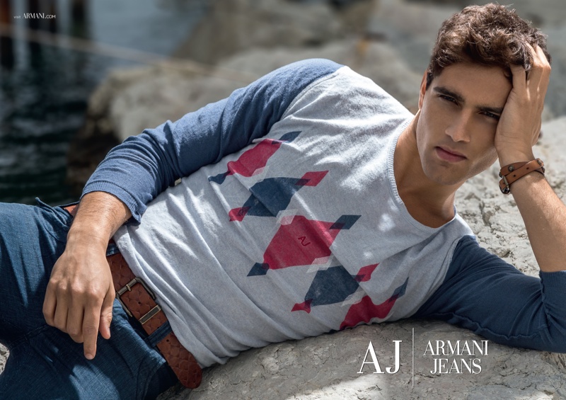armani jeans spring summer 2014 campaign photos 001
