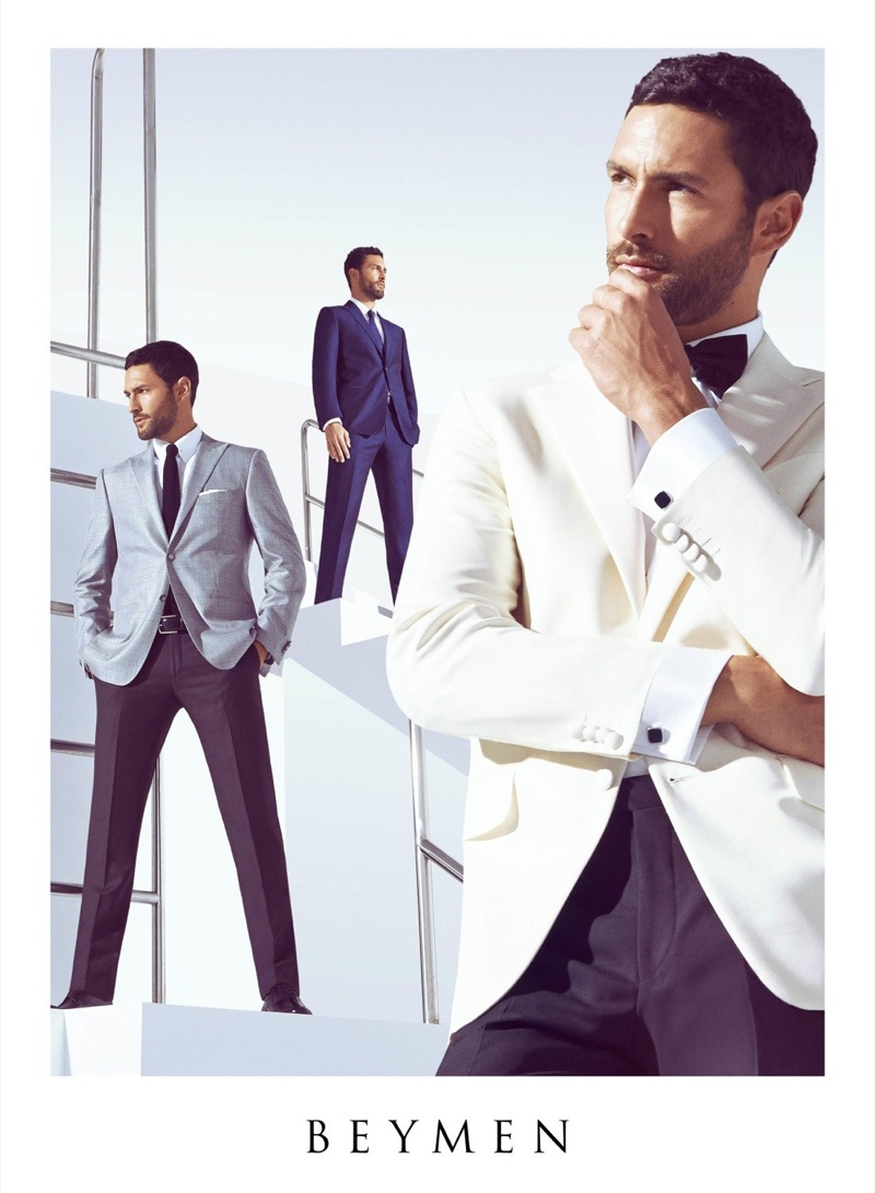Noah Mills Dons Dashing Suits for Beymen Spring/Summer 2014 Campaign