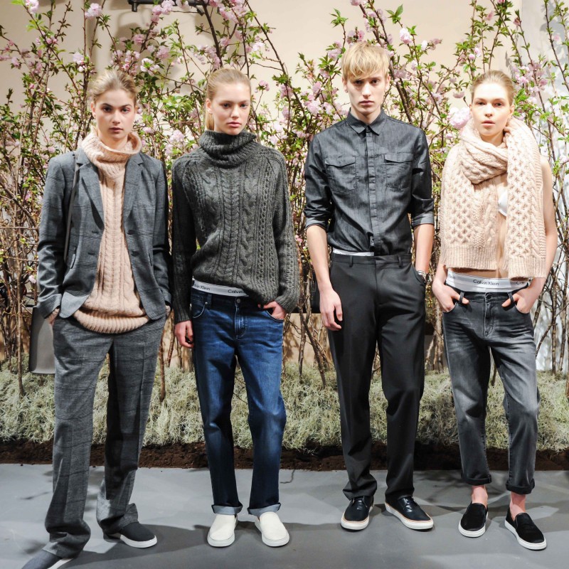 CALVIN KLEIN Presents Fall 2014 Men’s and Women’s Lines