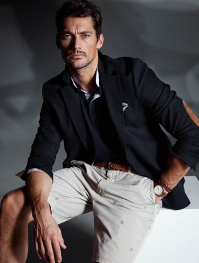 David Gandy Models Massimo Dutti Limited Edition Equestrian Collection ...