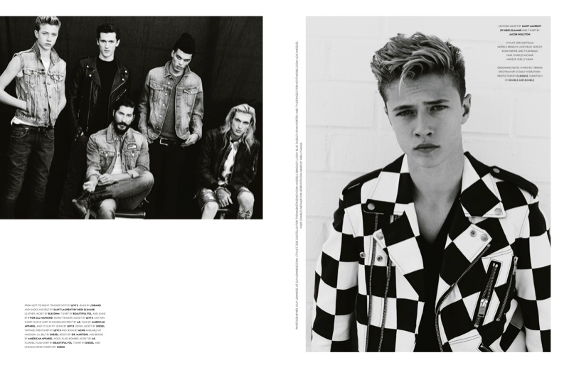 Tyler Riggs, Lucky Blue, Bradley Soileau + More for Flaunt