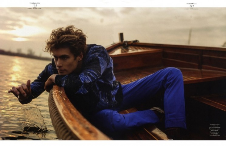 Sea Breeze: Gen Huismans for Vogue Hommes International – The Fashionisto