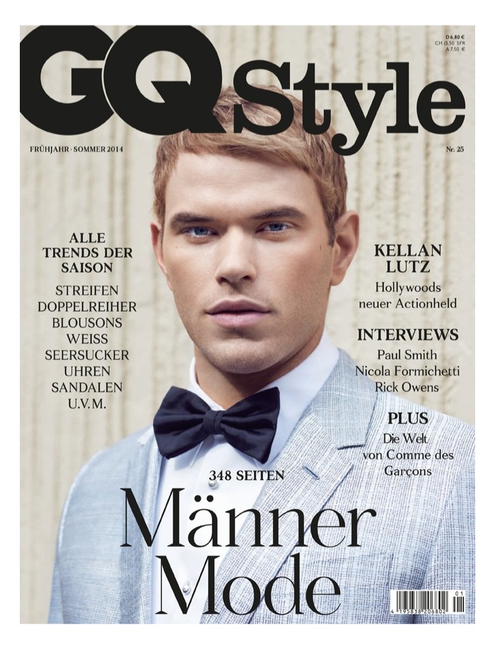Kellan Lutz Covers the Spring/Summer 2014 Issue of GQ Style Germany