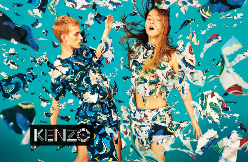 More Photos of Kenzo Spring/Summer 2014 Campaign Featuring Paul Boche