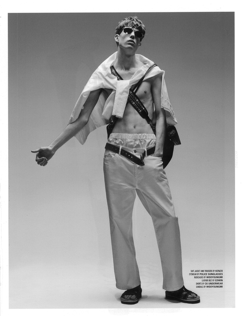 Marc Sebastian Faiella is a Free Spirit for DSection Magazine – The  Fashionisto