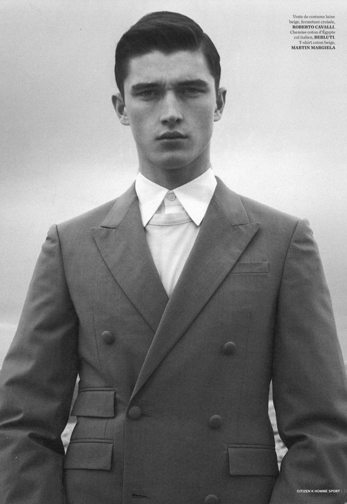 Matthew Holt is Calm, Cool & Collected for Citizen K Homme Sport