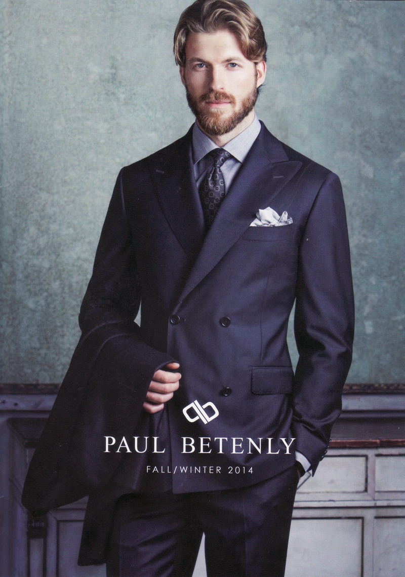 Aljoscha Fabregas Models Sleek Styles for Paul Betenly Fall/Winter 2014