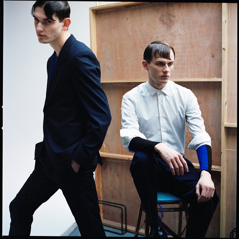 Reece Sanders + Karlis Adlers Model Spring Fashions from Oki-ni for Platinum Love