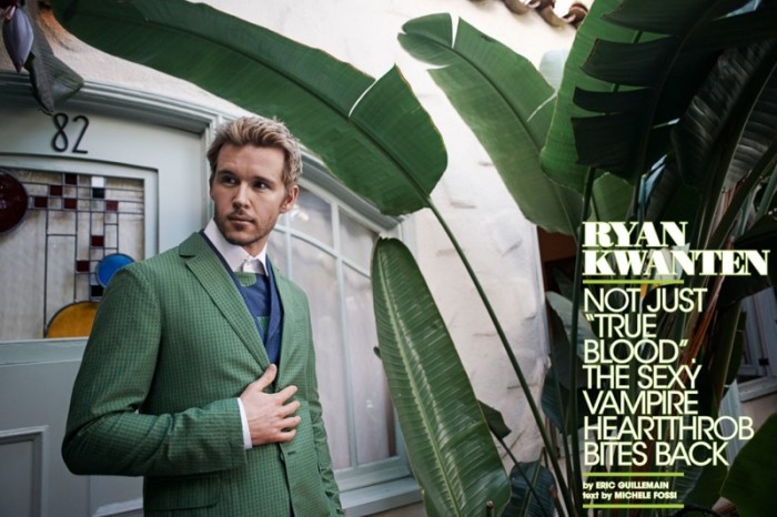 Ryan Kwanten for L'Uomo Vogue – The Fashionisto