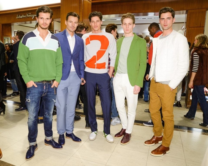 Diego Miguel, Alex Lundqvist, Ryan Kennedy, Michael Lange and Sean O'Pry