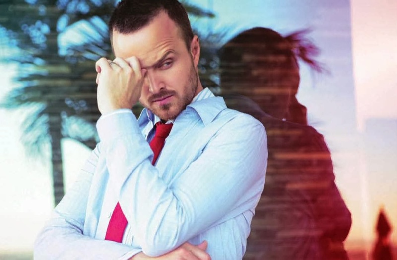 Aaron Paul Sports Smart Blazers for Esquire UK Aaron Paul Sports Smart Blazers for Esquire UK