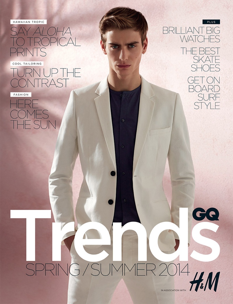 Ben Allen Covers GQ UK Spring Trends Supplement