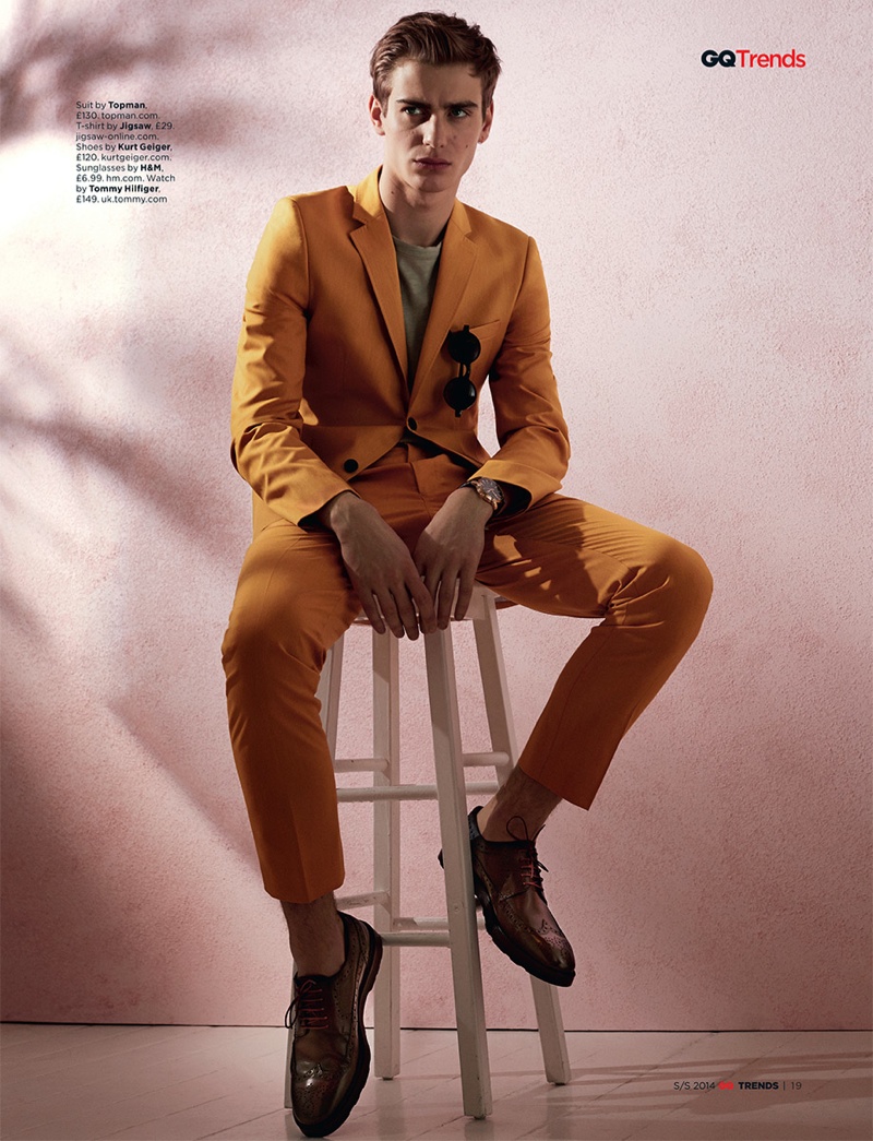 Ben Allen Covers GQ UK Spring Trends Supplement – The Fashionisto