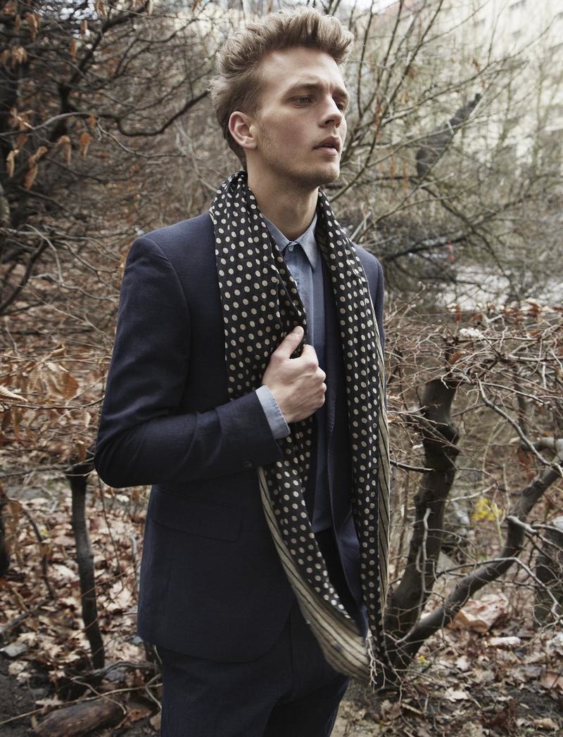 Benjamin Eidem Sports a Lifetime Supply of Suits for King Magazine ...